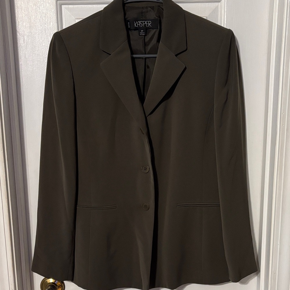 Kasper Women's Forest Green Blazer